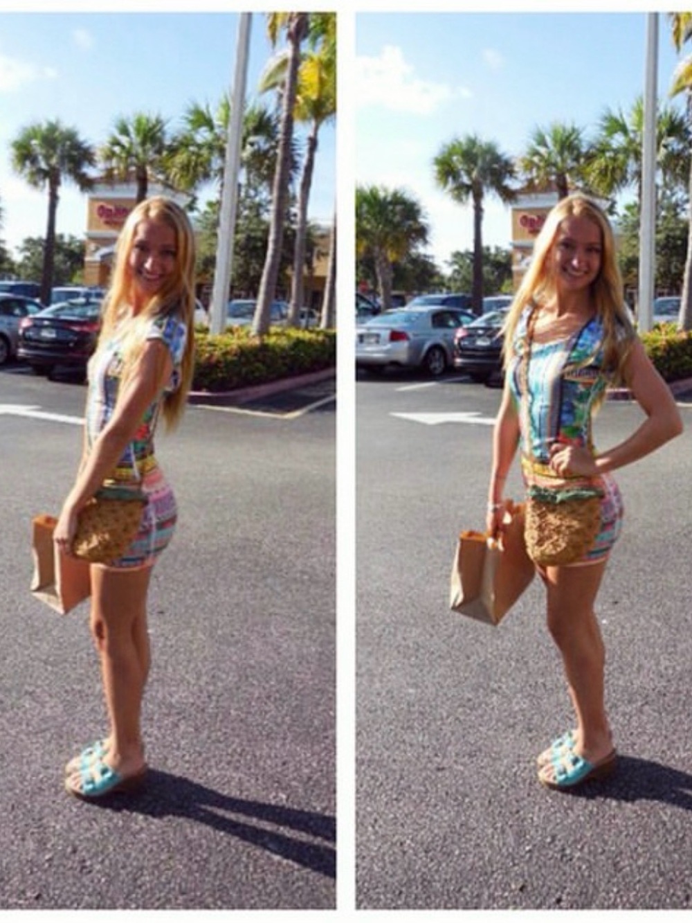 boutique geometric mini dress